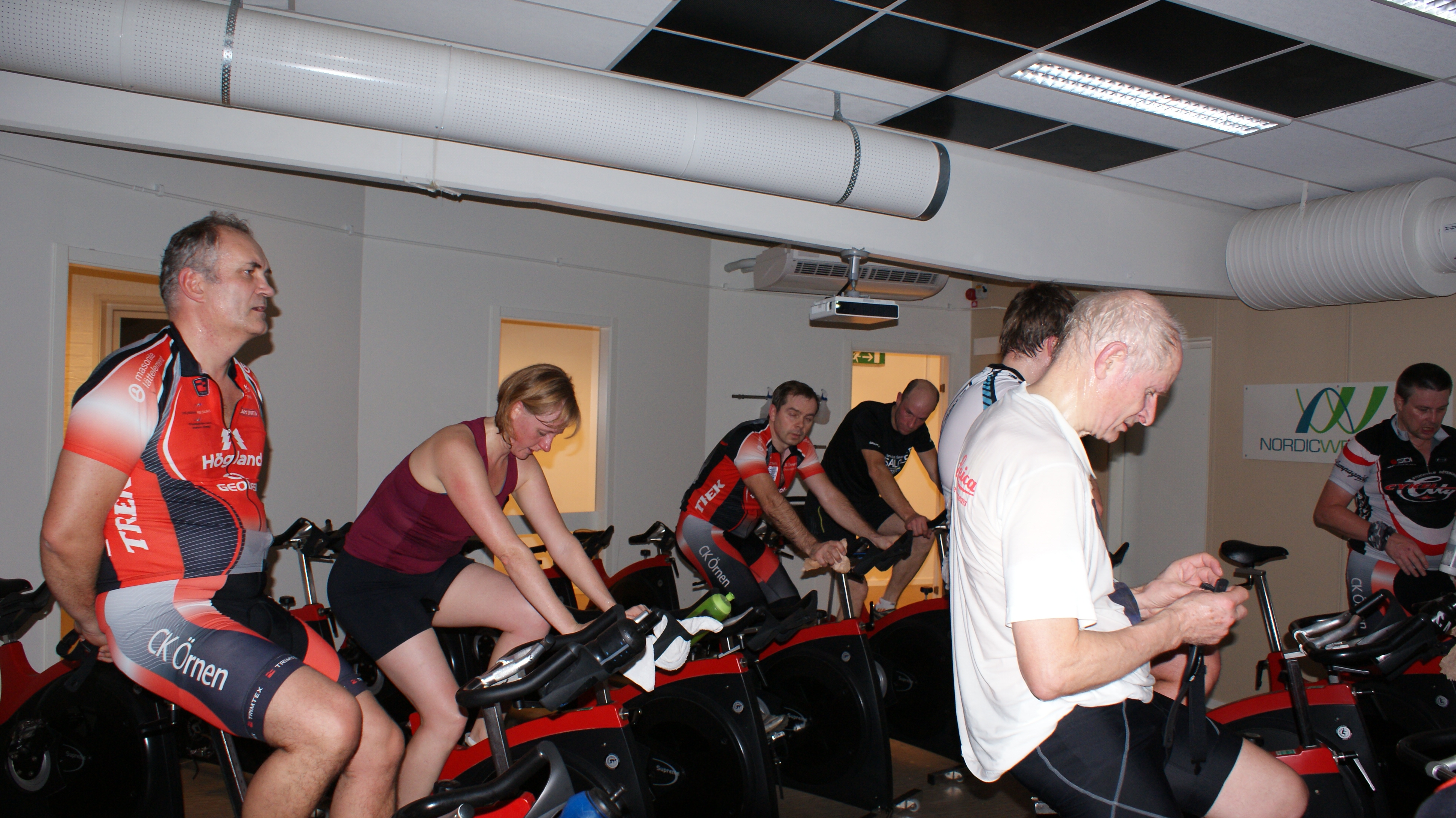 Spinning på Nordic Wellness