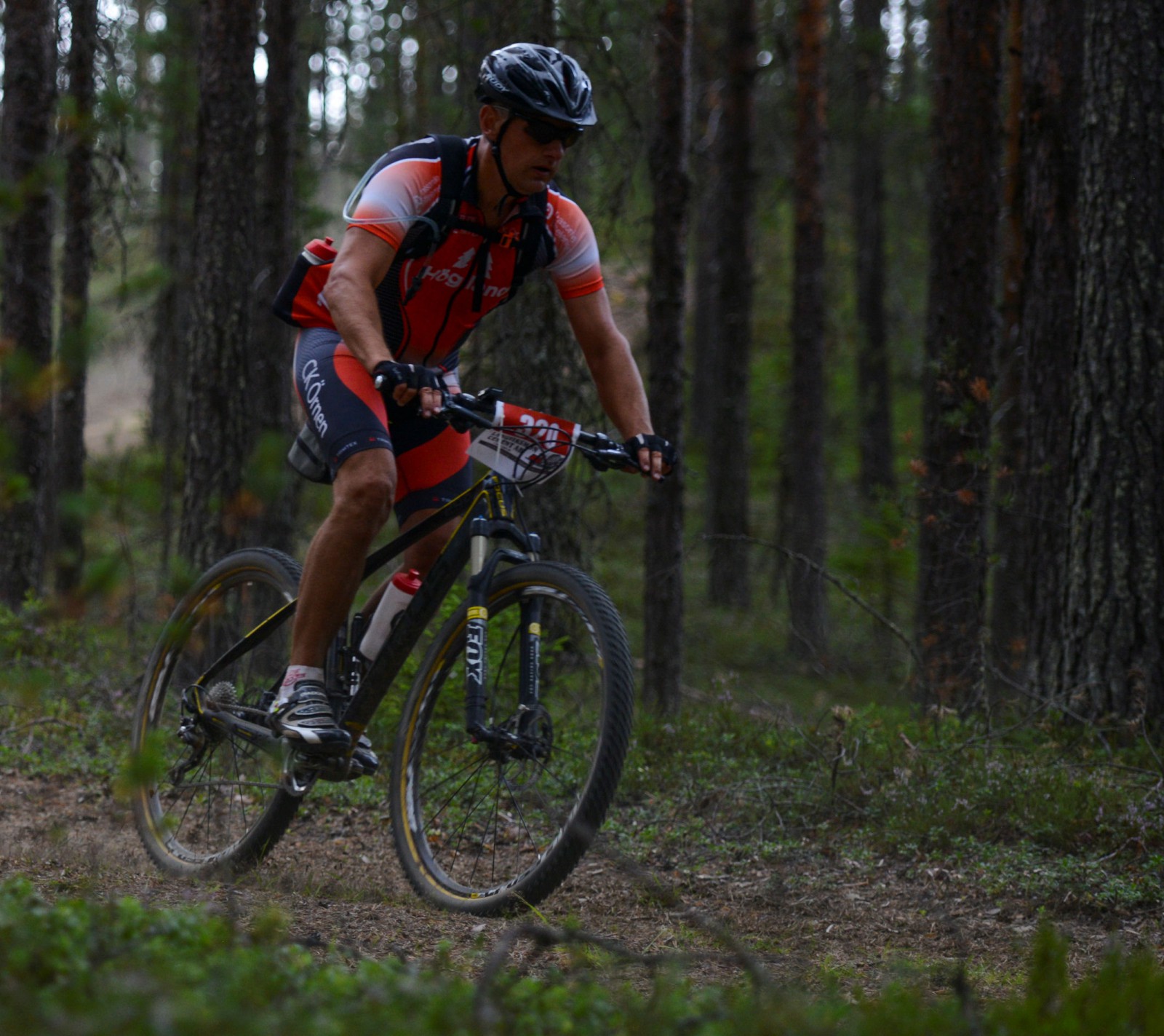 MTB-träning, Hörnsjöns parkering