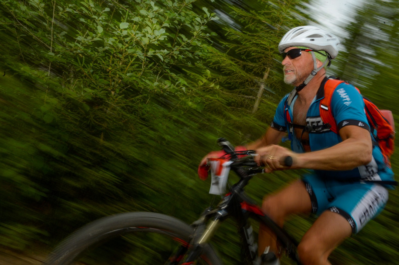 Genomcykling 65km banan Tolvtjärnsloppet