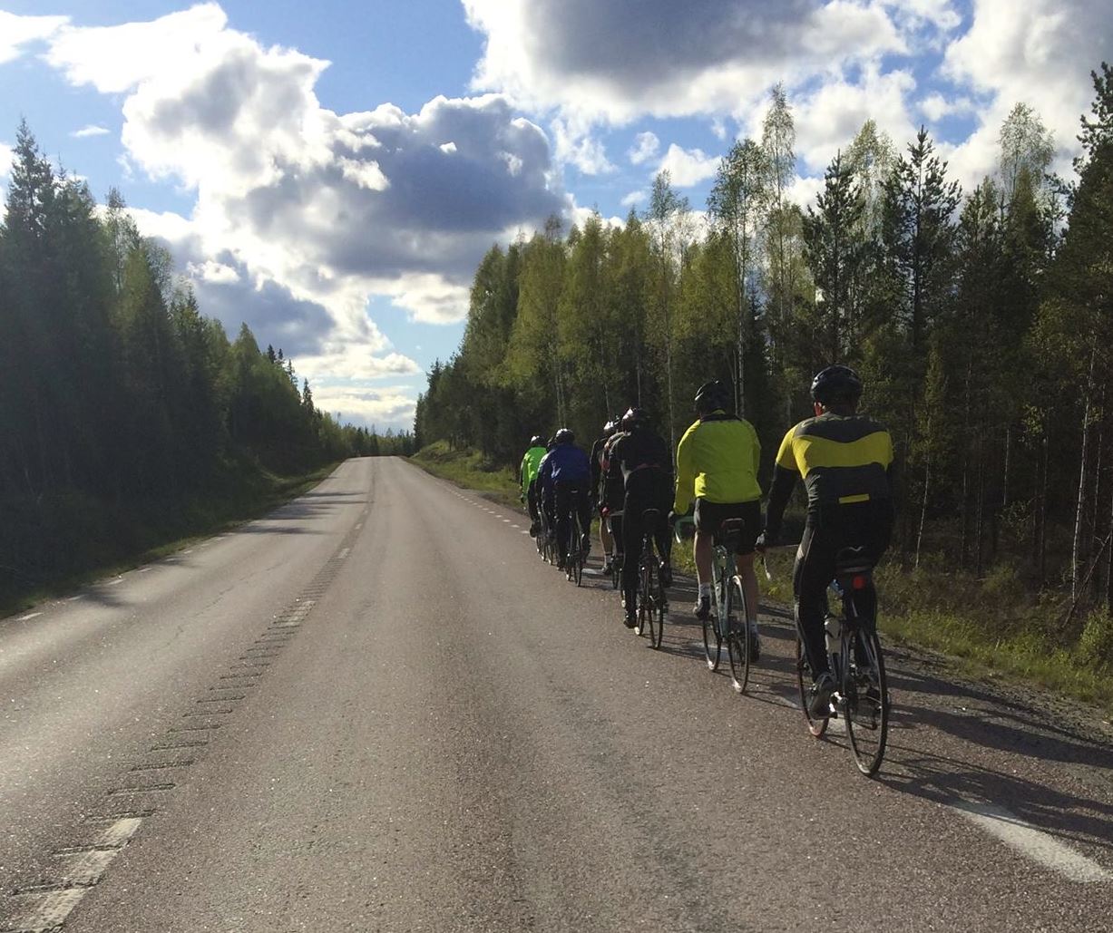 Långpass inför Vätternrundan