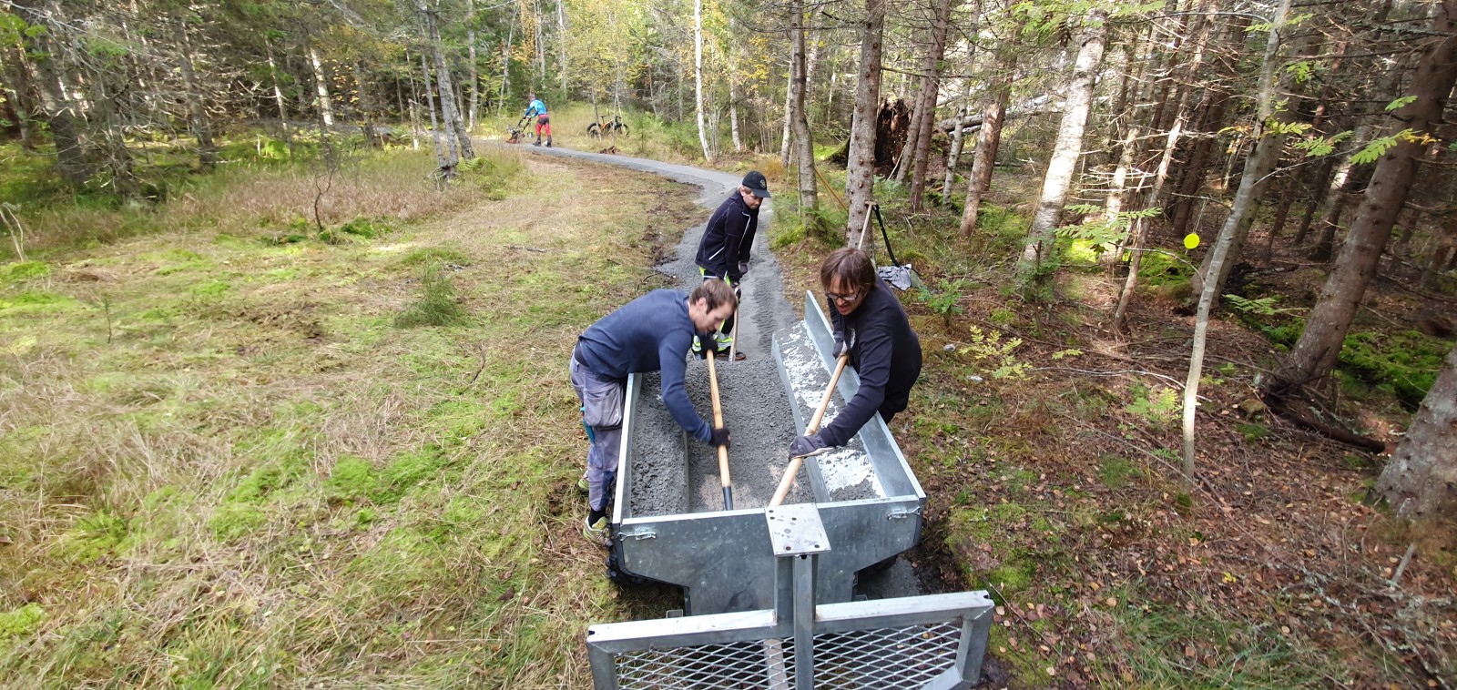 Bygga Örnen MTB arena