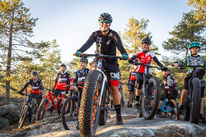 MTB måndag - Gullvik avslutning med fika