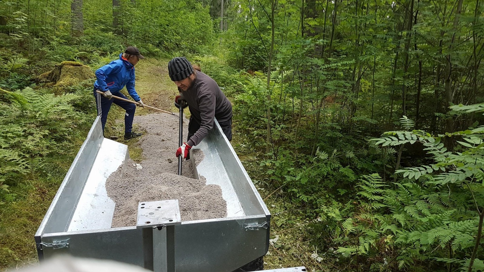 Bygga Örnen MTB-park