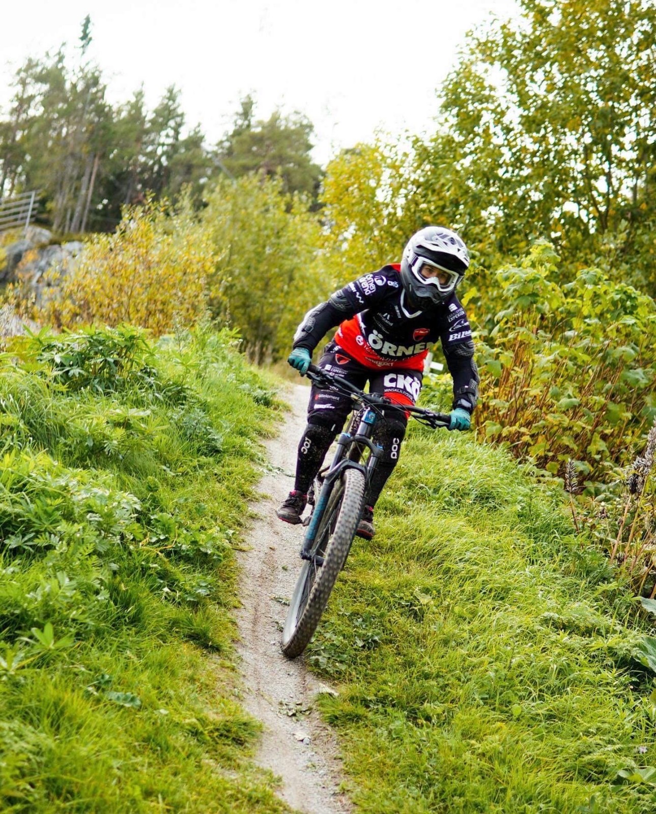 Avslutning i CK Örnen Downhill Park - Paradisfesten